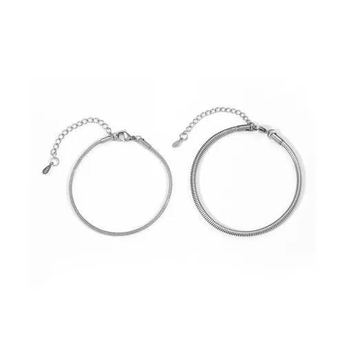 QIMEILA Браслеты из титанового стального сплава Унисекс