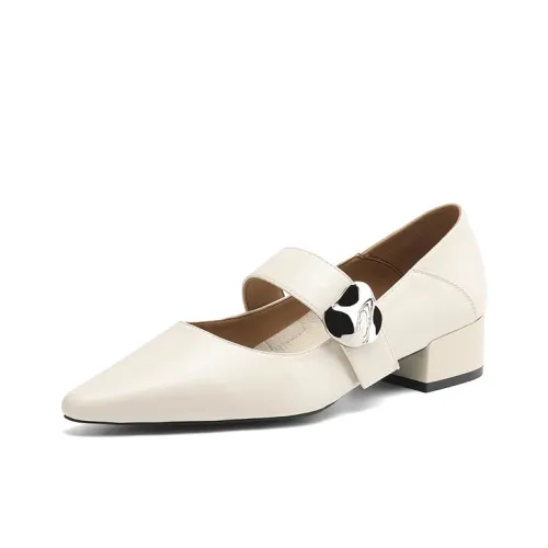 Daphne Квадратный каблук Туфли Мэри Джейн Женские