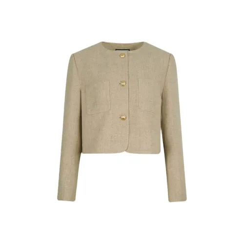 JESSYLINE Khaki Женское короткое пальто