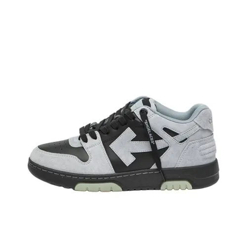 Off Белый Out Of Office Низкие Кроссовки для скейтбординга Мужские Серые