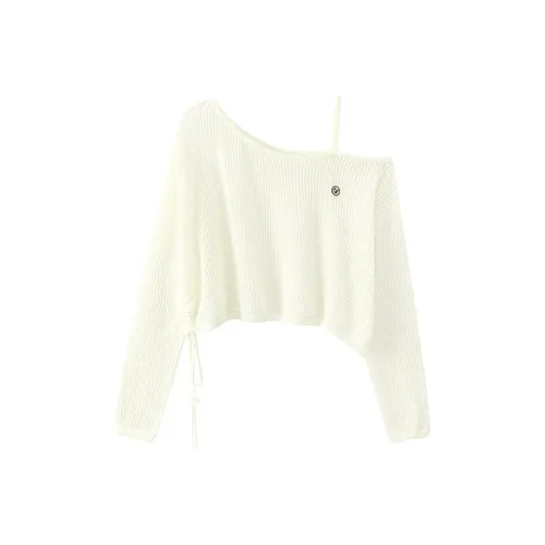 CHUU Белый абрикос Женский трикотаж