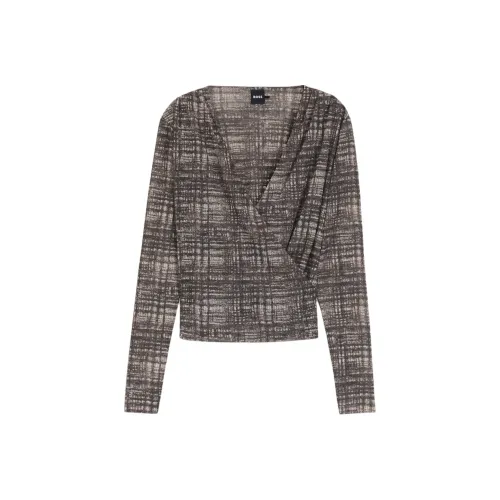 Hugo Boss Серые Женские T-рубашки