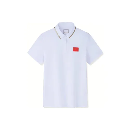 Anta Гравий Белый Женская Поло