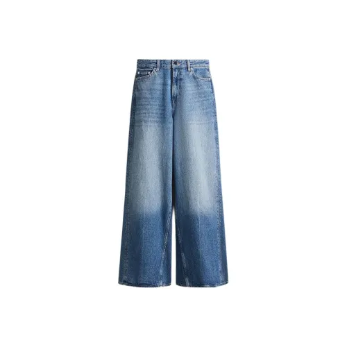 H&M Джинсовый синий Женские Джинсы