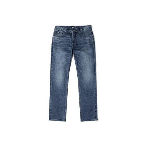 Lee совместный бренд модель Темно-синие Мужские Джинсы