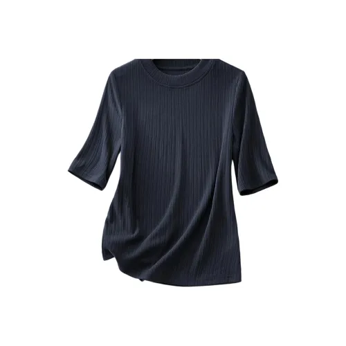 IHIMI Темно-синие женские футболки T