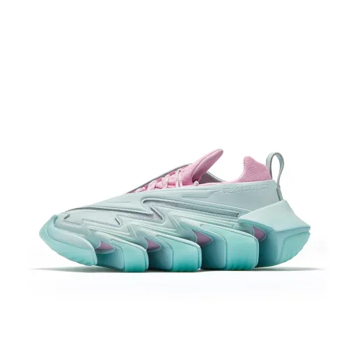 FILA FUSION SAWTOOTH Casual Women's Pink Splash Green