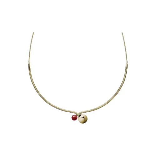 CALVIN KLEIN Стальные ожерелья женские золотые