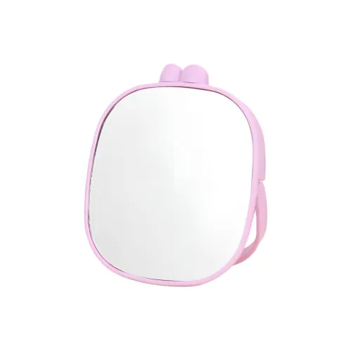 PILLOWMAN Ушки кролика Зеркало для макияжа Студия Женские Портативный Подвесной Портативный Милый Набор гребней и зеркальце
