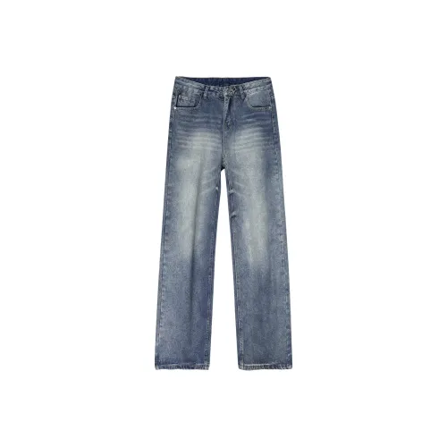 BLANC & ECLARE Blue Unisex Jeans