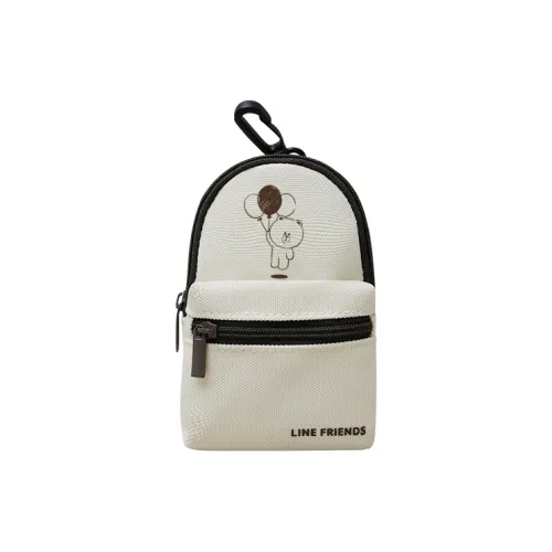 LINE FRIENDS Полиэстер Чехол для наушников Стандартный Unisex Light Кофе