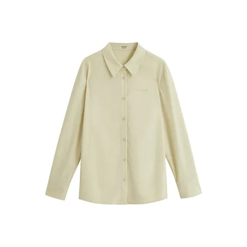 Inman TREASURE Похудение Предосенний Комплект Элегантность Доступный Вечный Модный ATMOSPHERE Рубашка Женская