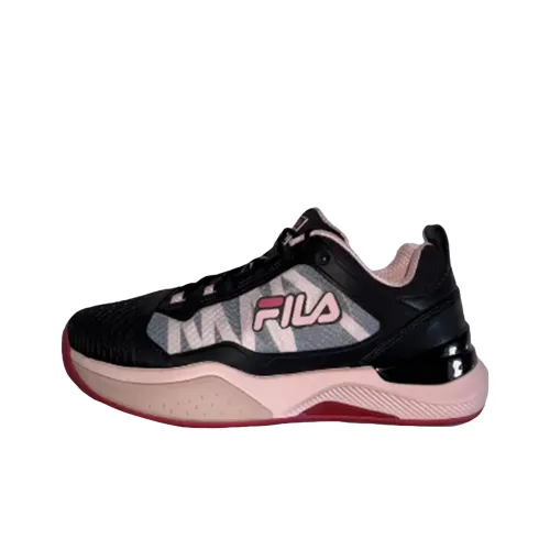 FILA SPEED SERVE Низкие кроссовки для тенниса женские черные и розовые