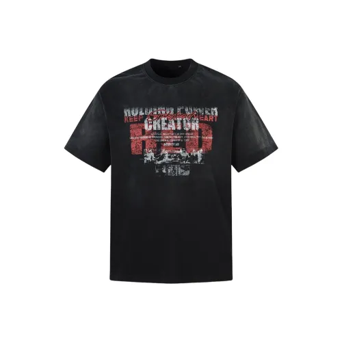 ULTRA QUATTRO Черный Унисекс T-рубашки