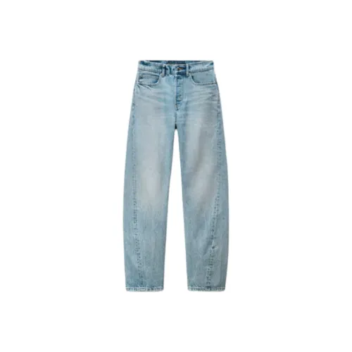 Alexander Wang Blue Women's Jeans Александр Wang Синие Женские Джинсы