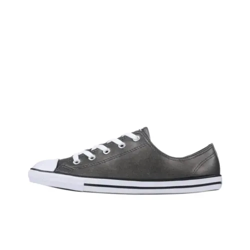 Converse Chuck Taylor All Star Low Top Скейтборд Кроссовки Женские Черные