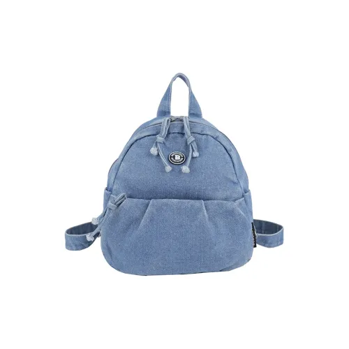 Deli Bear Denim Backpack Women's Multicolor Deli Bear Деним Рюкзак Женские Многоцветный