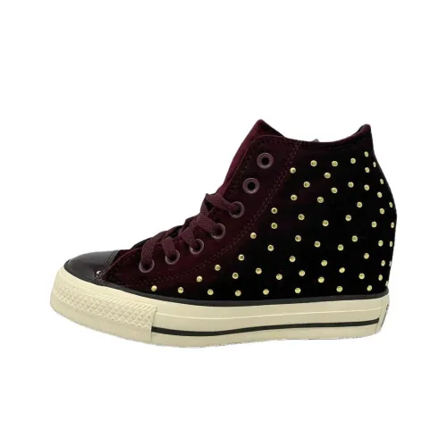 Converse Chuck Taylor All Star MID Топ Скейтборд Кроссовки Женские Черные