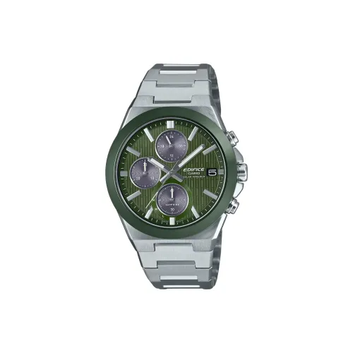 CASIO G SHOCK Collection Солнечный кварцевый механизм нержавеющая сталь ремешок мужские часы зеленый циферблат