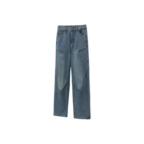 GSUE Синий Унисекс Джинсы