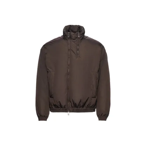 EMPORIO ARMANI SS24 Пуховик Мужской Темно-зеленый