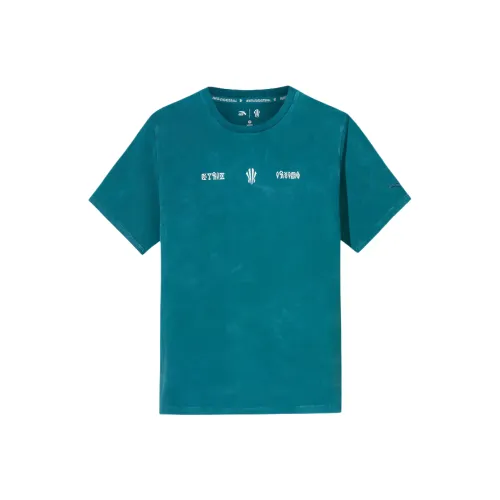 ANTA T-Shirt Унисекс Темный Бамбук Зеленый