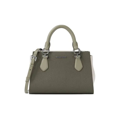 MICHAEL KORS Marilyn Кожа Курьерская Сумка Сумка на Одно Плечо Маленькая Женская Оливково-Зеленая