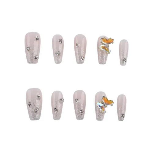 YIYIHE Нежно-розовый Блестящий Розовый Сверкающий страз MID Длина Укороченный Короткий Квадратный Круглый Розовый Однотонный