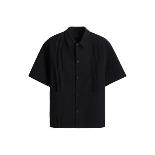 H&M Мужские Черные Рубашки