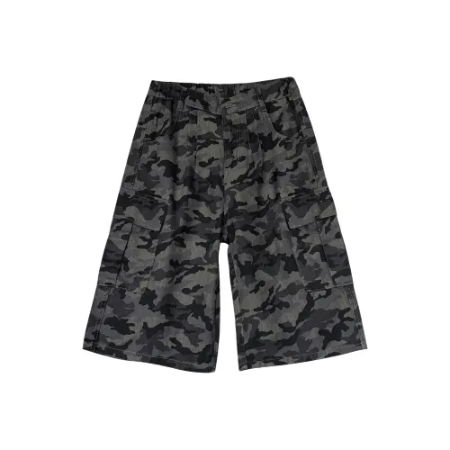 BLANC & ECLARE Камуфляж Унисекс Повседневные шорты