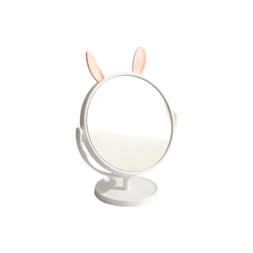 NORRGAVEL Cute Cartoon Кошка And Кролик Зеркальце в форме уха Маленький Зеркало для спальни Девичье Сердце Зеркала MAKE UP Портативное Зеркальце