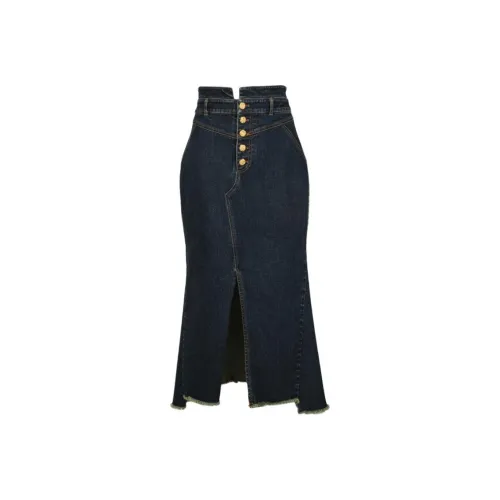 Caroline Denim Long Skirt Women's