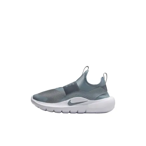 Nike Flex Runner 4 Low Топ Детские Беговые Кроссовки Серый Унисекс