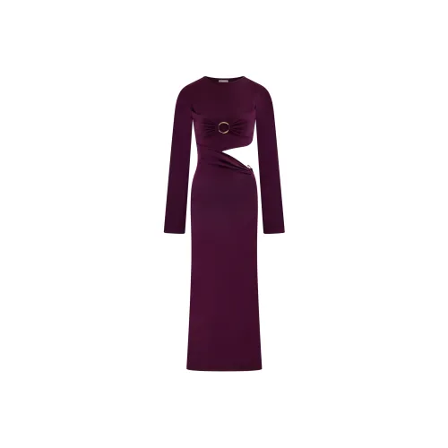 Meshki Длинное платье с длинными рукавами женское