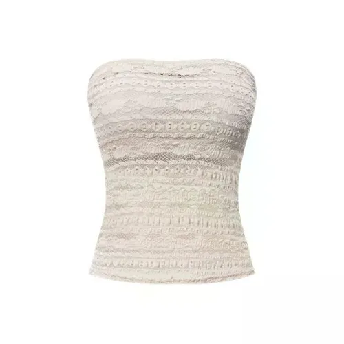 CHILL QIAOER Без бретелей Топ Женский