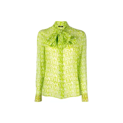 VERSACE Зеленые Женские Рубашки