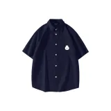 Темно-синий (бархат с подкладкой, значок Connie на груди)