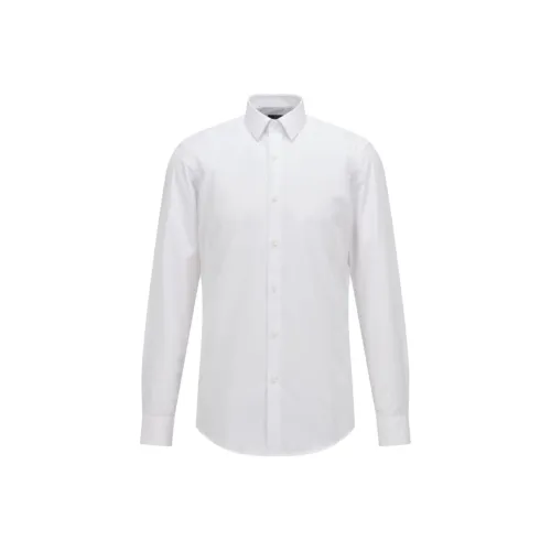 Hugo Boss Белые Мужские Рубашки