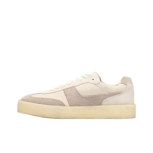 Clarks Tor 80 Low Топ Скейтборд Кроссовки Мужские Белые