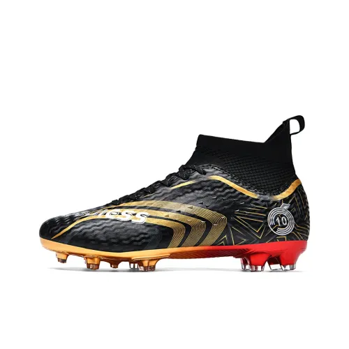 Kung Fu Partners Противоскользящие Устойчивые к истиранию Высокие Детские Футбольные Бутсы Подростки