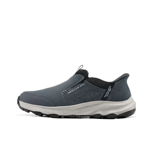 Skechers Низкий Топ Casual Мужской Серый