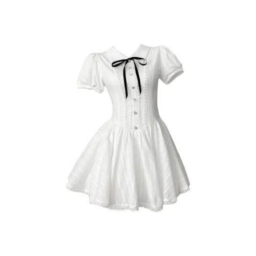 MIMOSA CHUR Короткий рукав Платье Женское