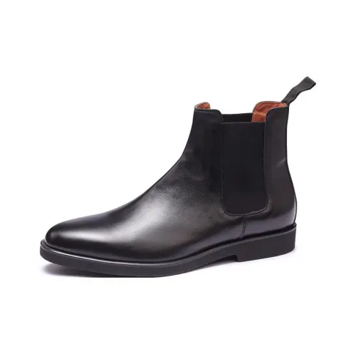 GEWEILUO Короткий Челси Мужской Черный