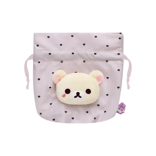 SAN X Полиэстер Шнурок Сумка Клатч Женский Светло-фиолетовый