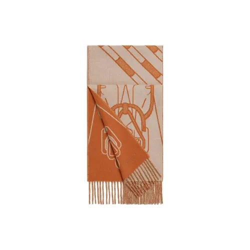HERMES Кашемировые вязаные шарфы для мужчин