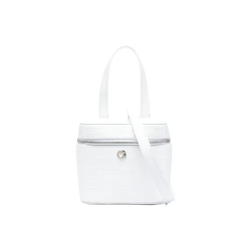 COPERNI Телячья кожа Лакированная кожа Коробка Сумка Сумка через плечо Сумка Обычная Женская Белая