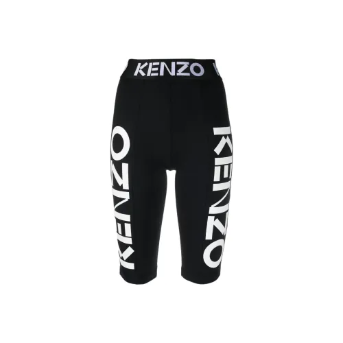KENZO Черные Женские Повседневные Шорты