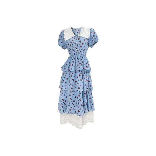 BABYLYCHEE STUDIO Короткий рукав Платье Женское