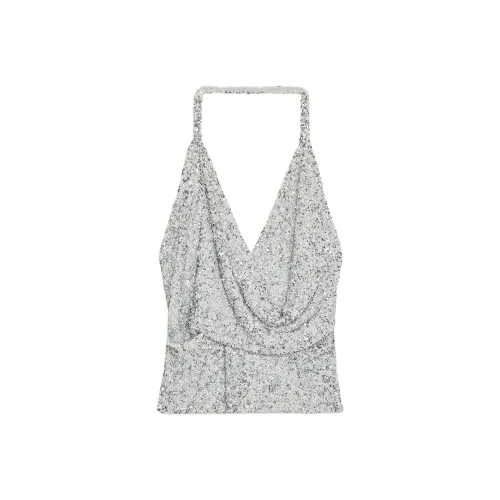 ZARA Silver Женские Топы