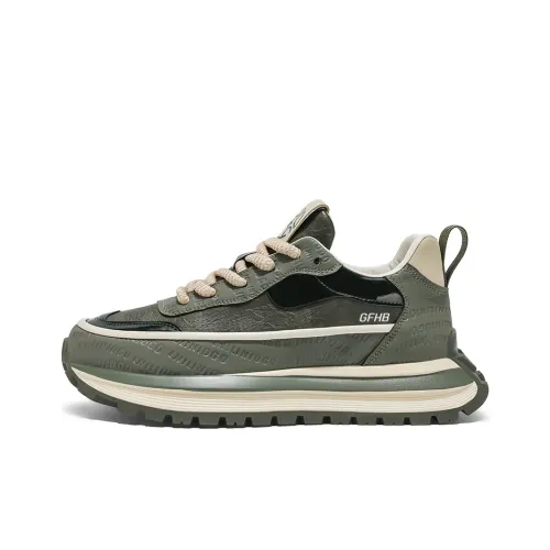 Kung Fu Partners Устойчивые к истиранию Отскок Низкий Топ Детские Лайфстайл Обувь Подростки